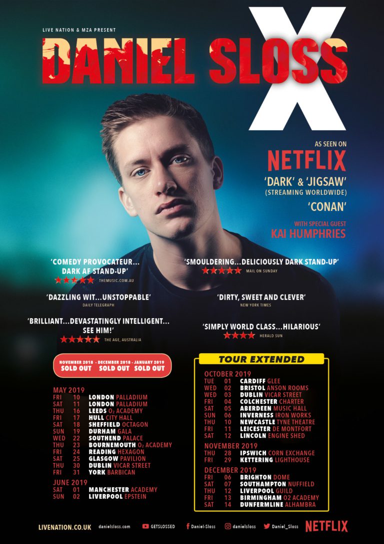 daniel sloss tour australia